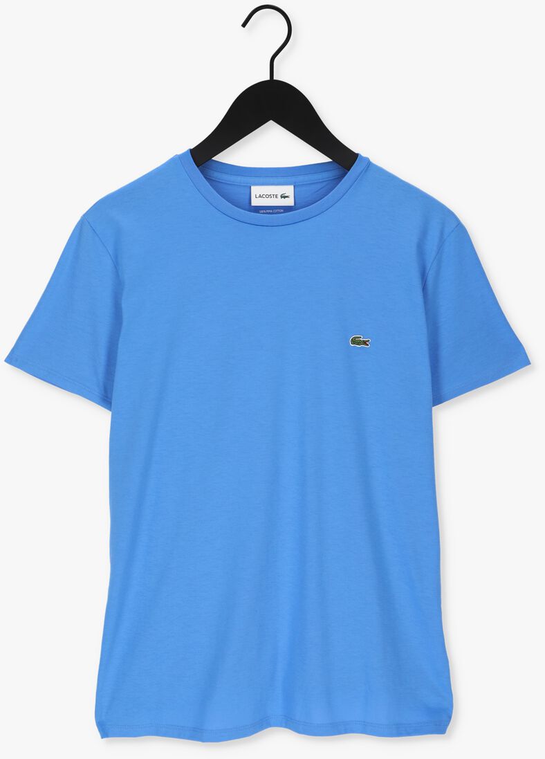 LACOSTE lichtblauwe lacoste t-shirt 1ht1 men's tee-shirt 1121