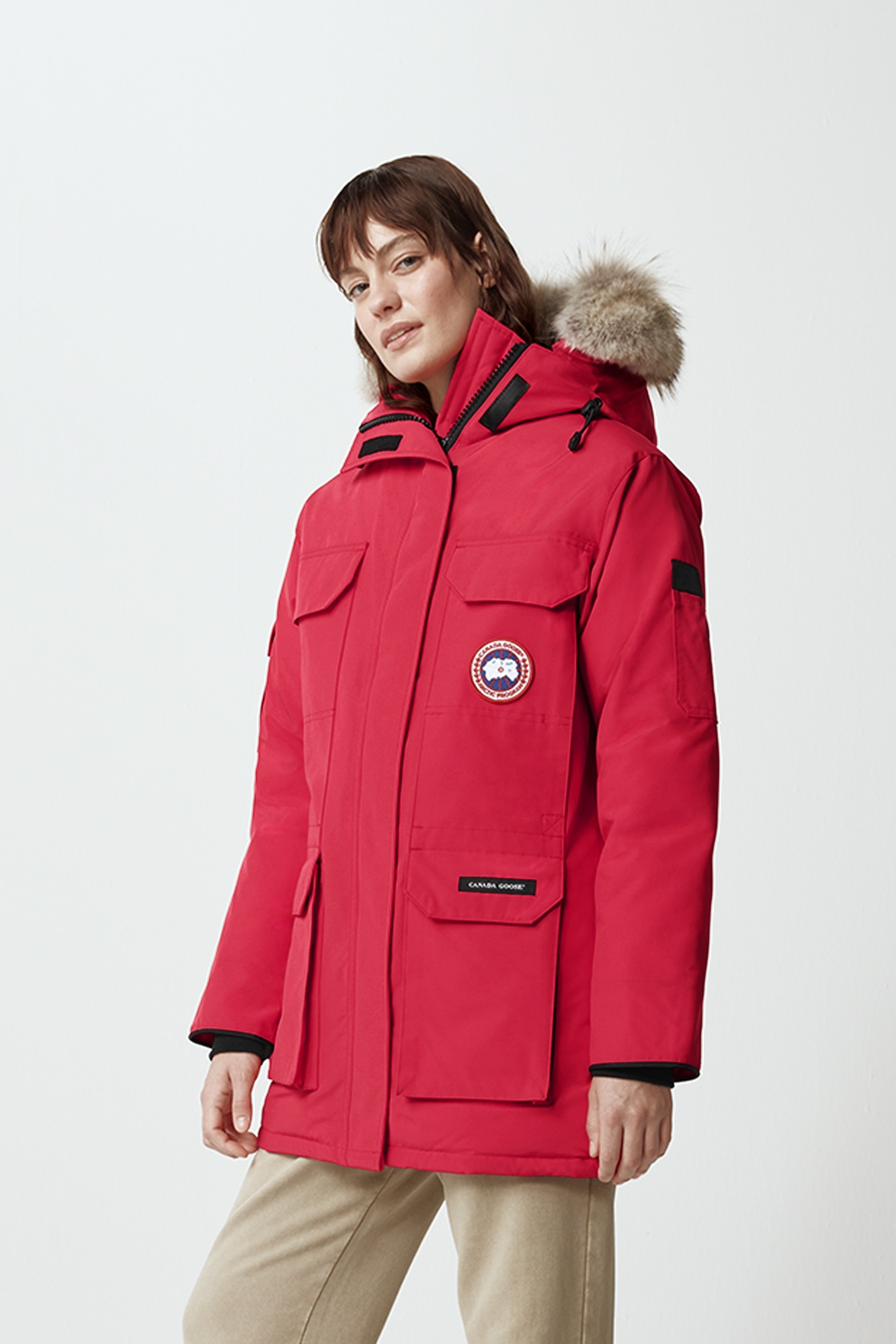 Canada Goose Expedition Parka Women Red