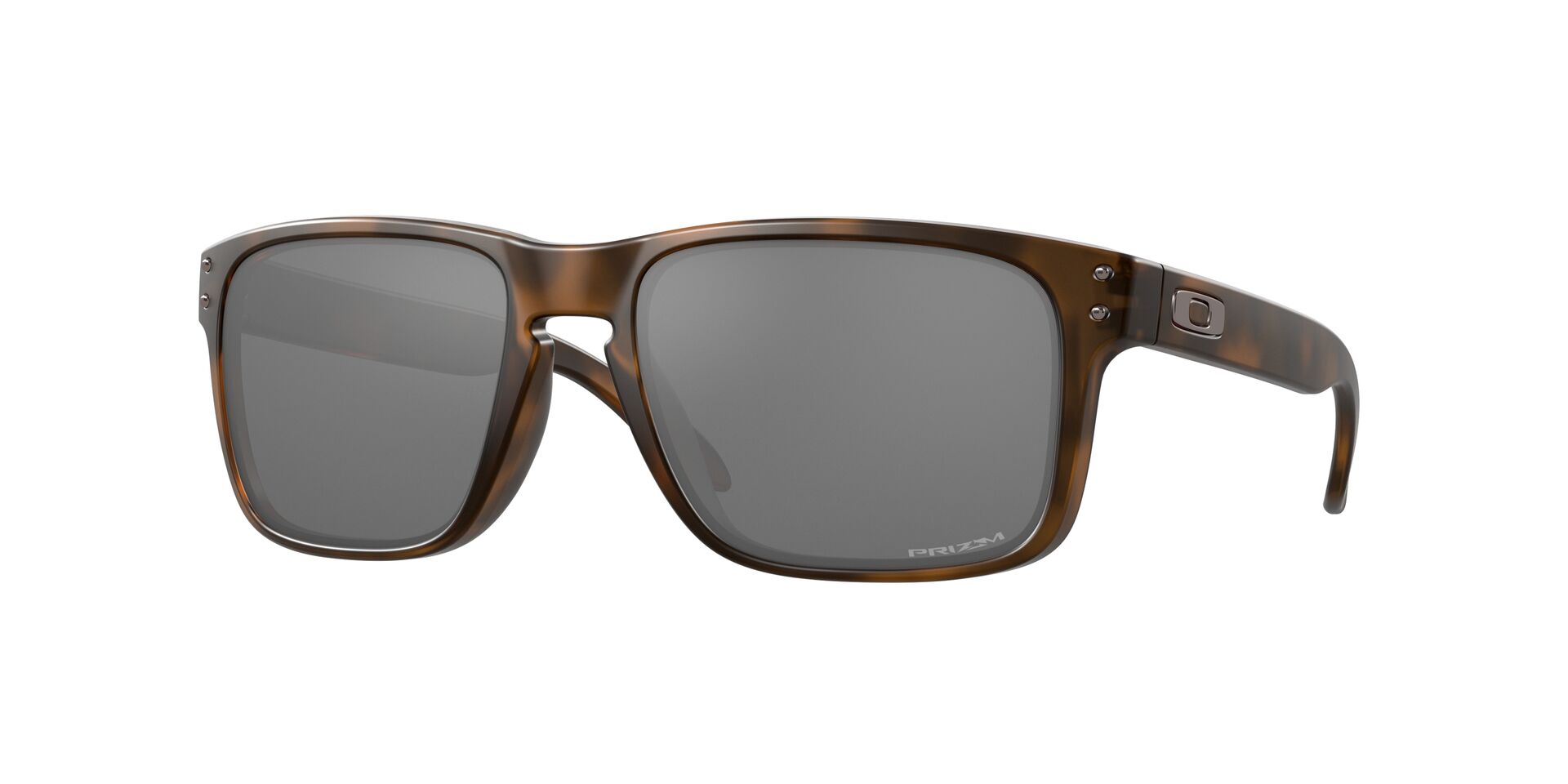 Oakley Holbrook Matte Brown Tortoise w/Prizm Black Tidløs, klassisk design som er fusjonert med moderne Oakley-teknologi