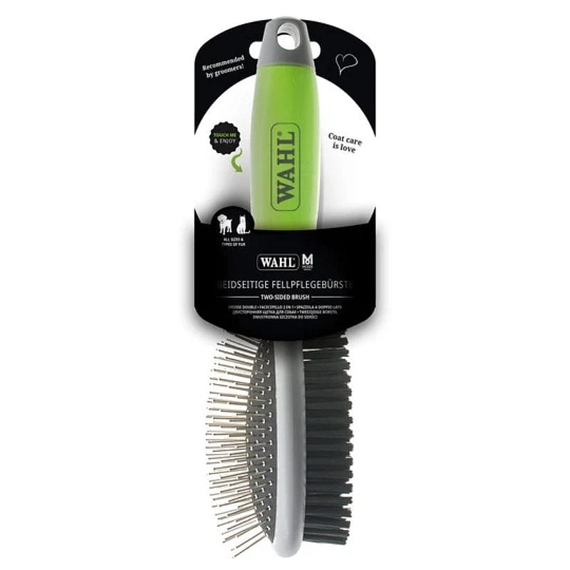 WAHL Tweezijdige Combi Borstel Hond Kat | 15509