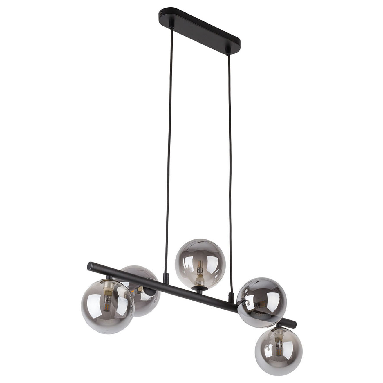 Micadoni Suspension Alioth noir/graphite - 27x63x115 cm