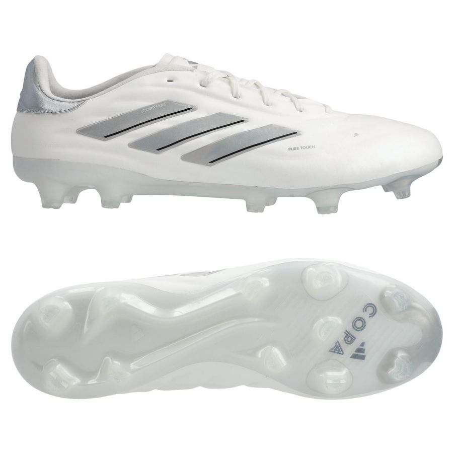 adidas Copa Pure 2 Elite FG Pearlized - Blanc/Argenté