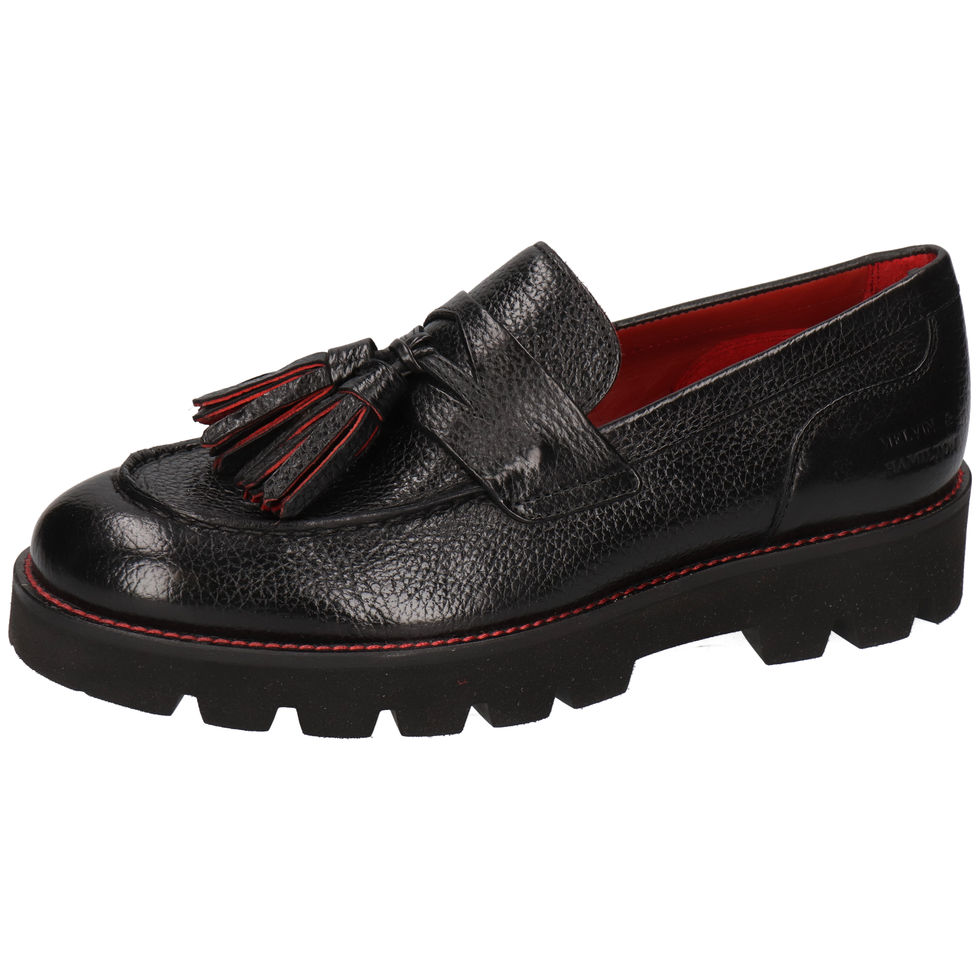 JADE 44 - Mocassins à semelle plateforme | Noir