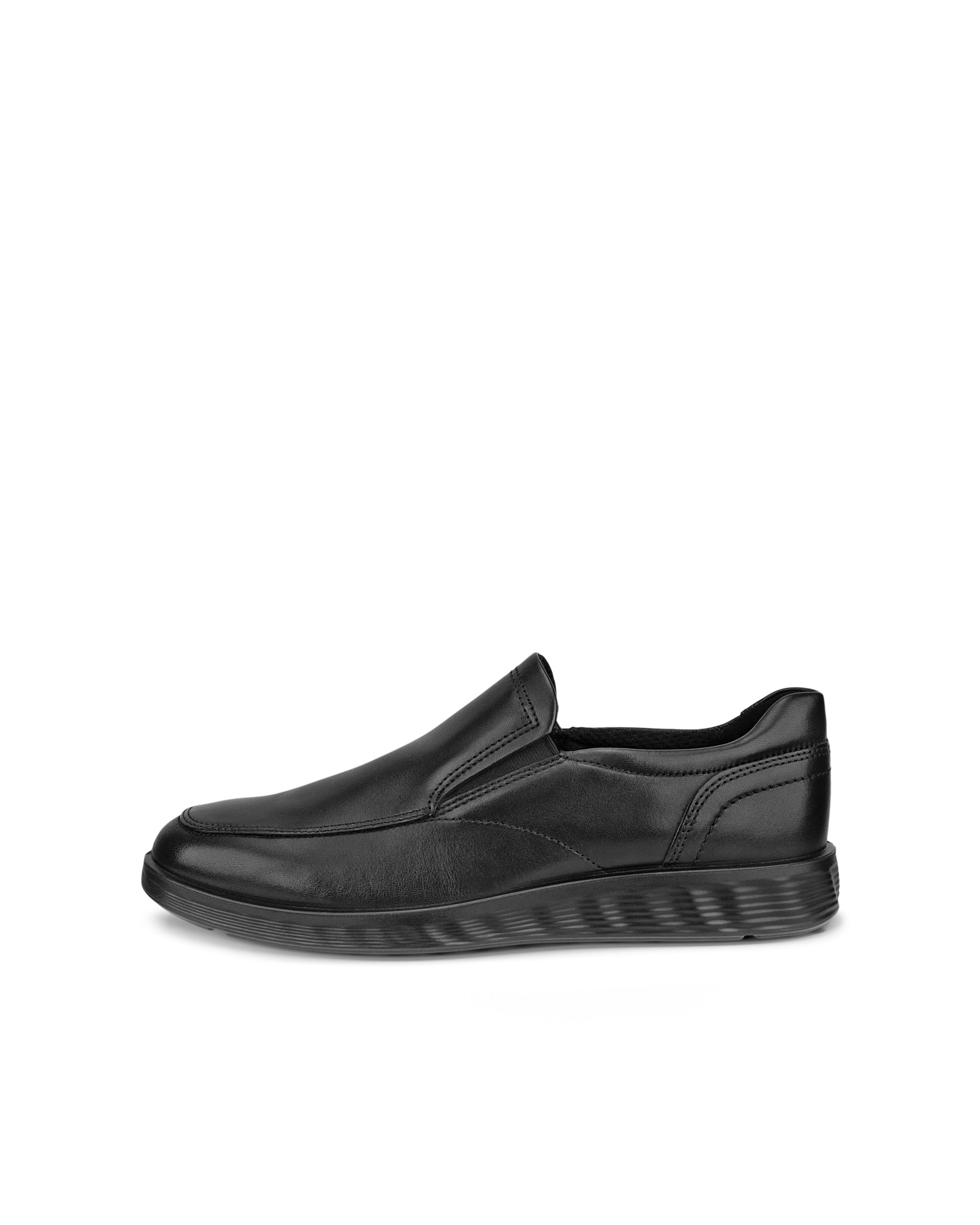 ECCO S LITE HYBRID Herren Lederslipper Business Schwarz