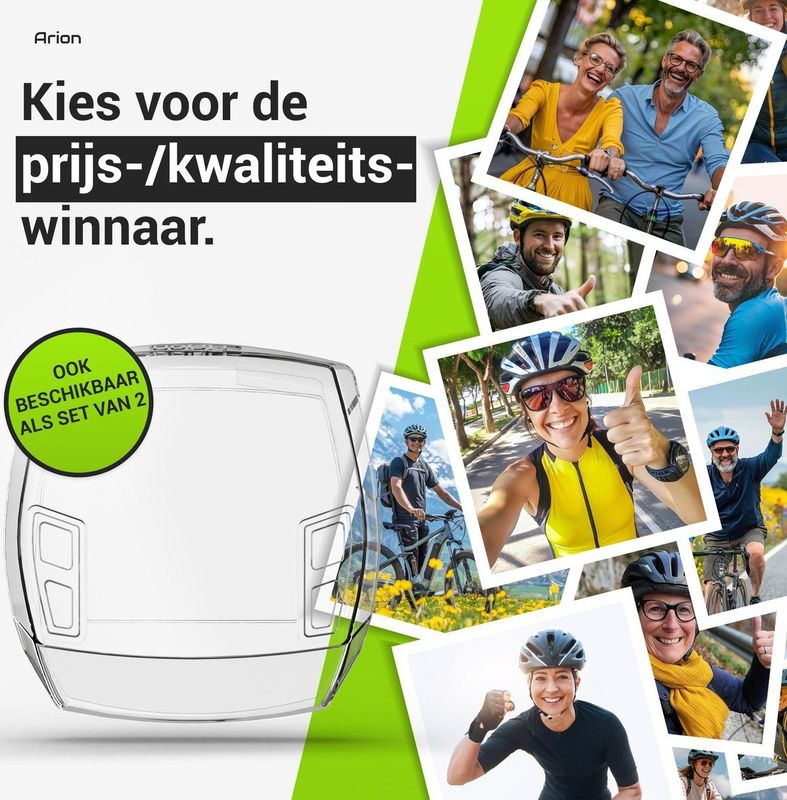 ARION - Bosch Intuvia - Screenprotector - Transparant - Fietscomputer Beschermhoes