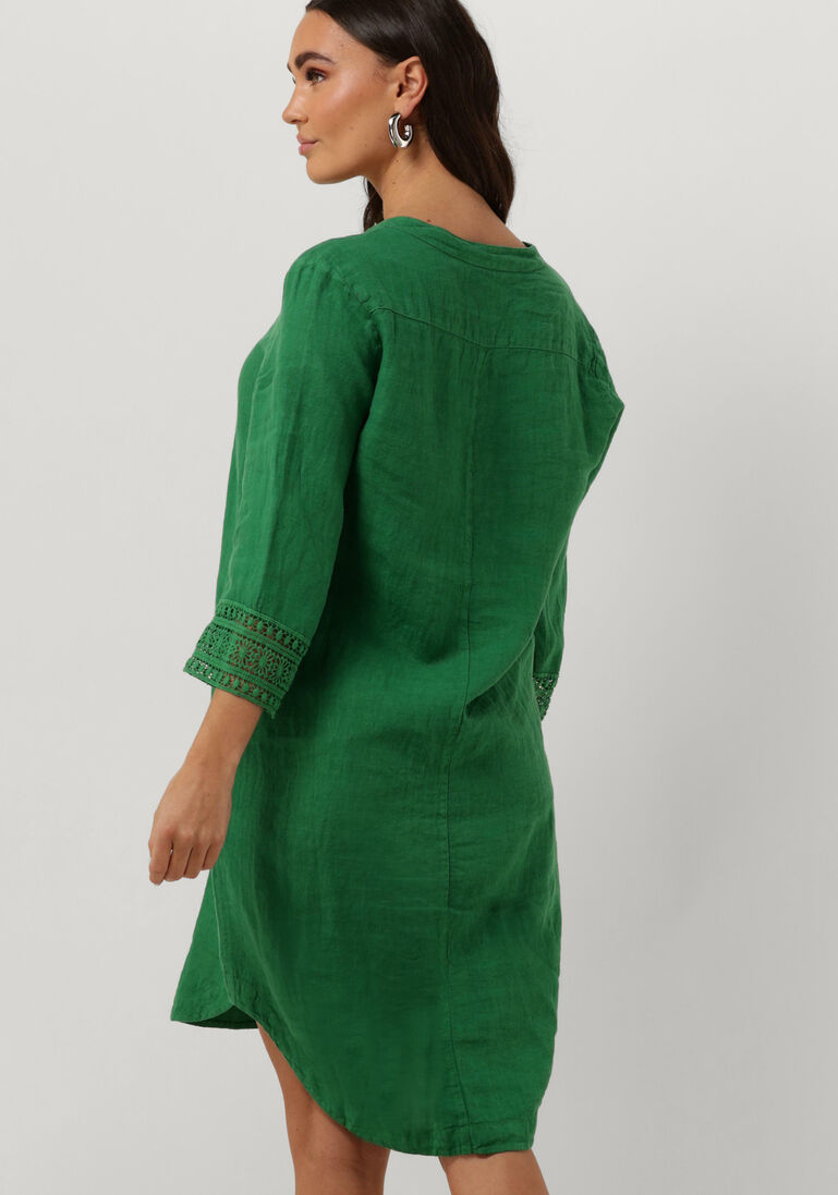 NUKUS groene nukus mini jurk carol dress