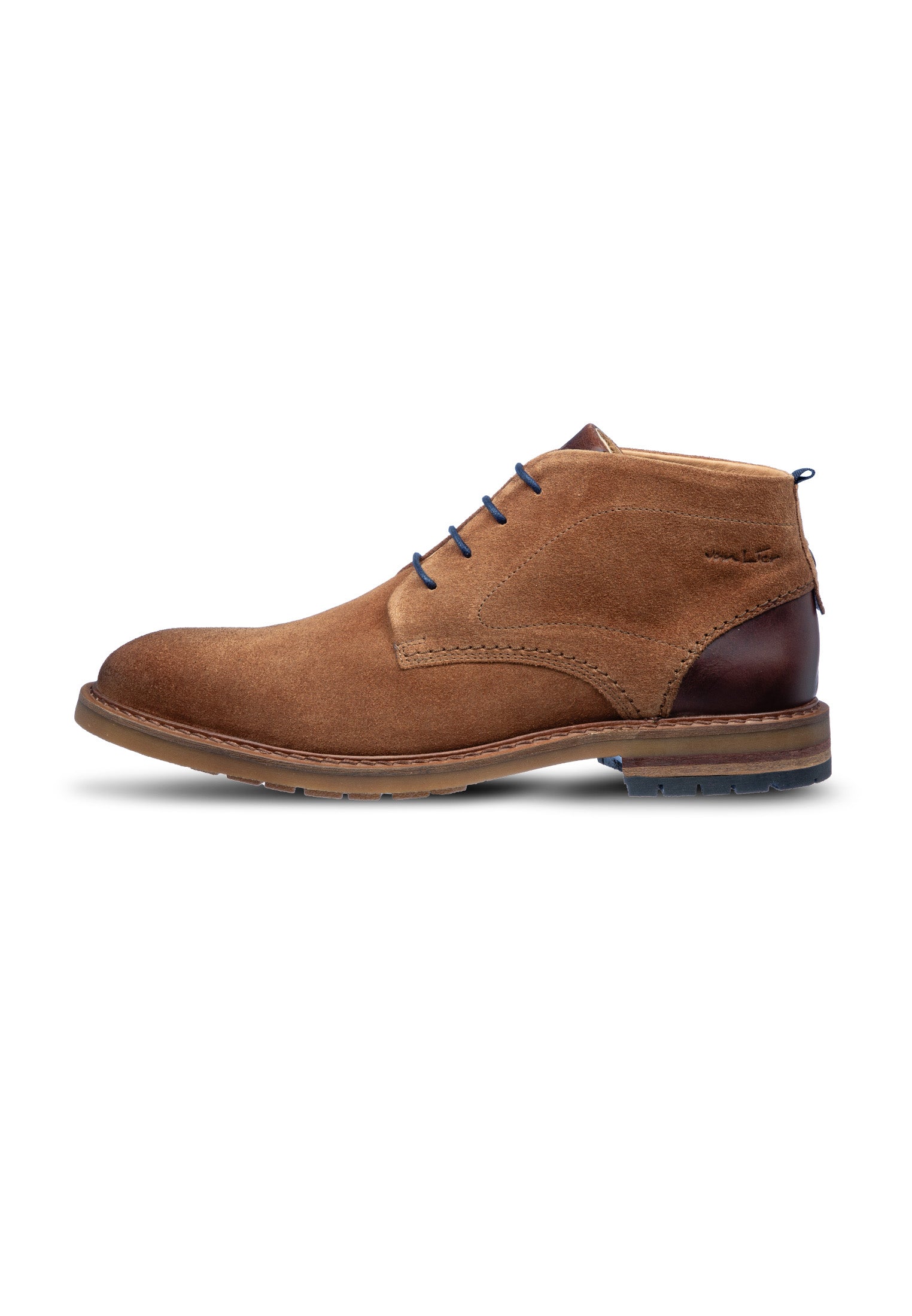 Roest cognac suède Dino boot