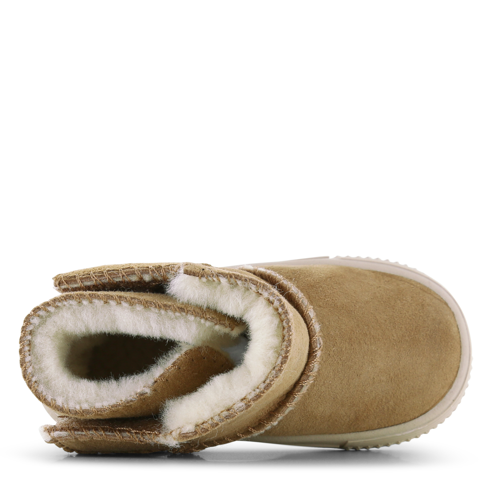 Shoesme cognac chunky lammy stiefel gefüttert