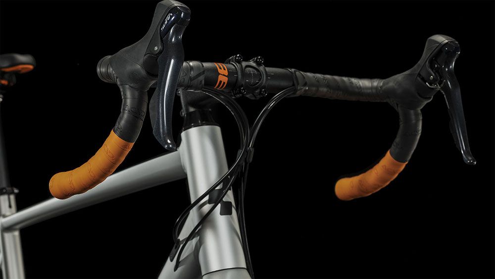 Cube Attain Pro silver´n´orange kaufen | Bike-Discount