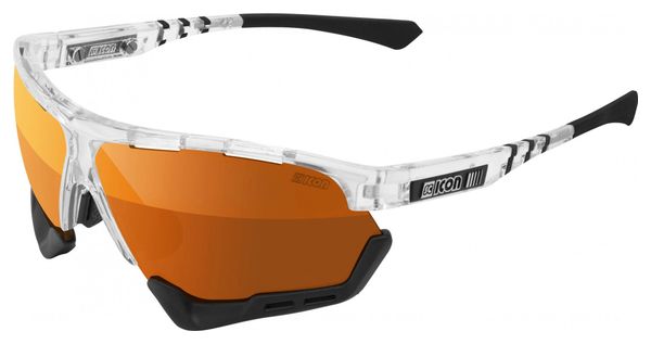 Scicon Sports Aerocomfort SCN PP Regular Lunettes De Soleil De Performance Sportive (Scnpp Multimireur Bronze/Briller)