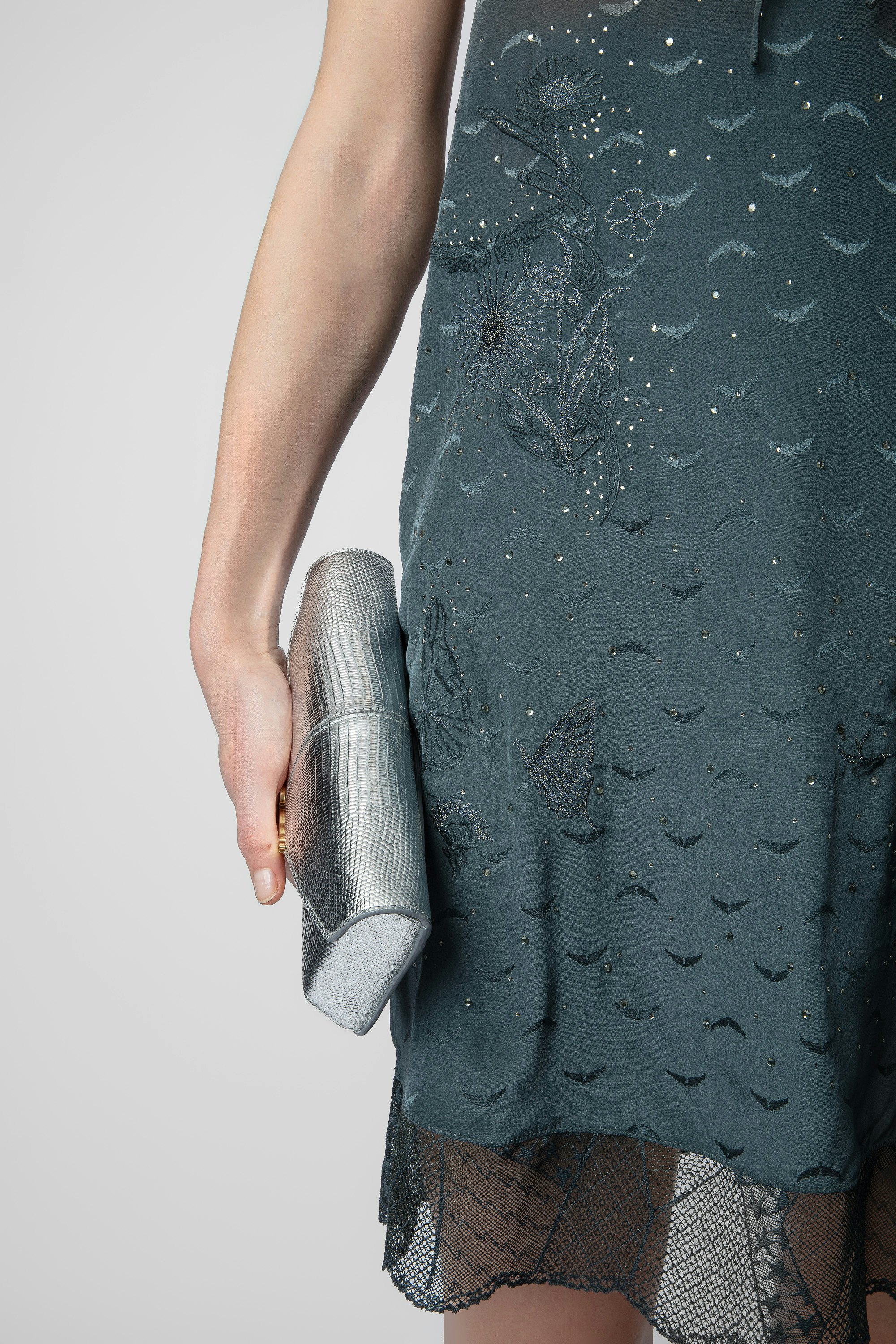 Robe Calissa Soie Jacquard