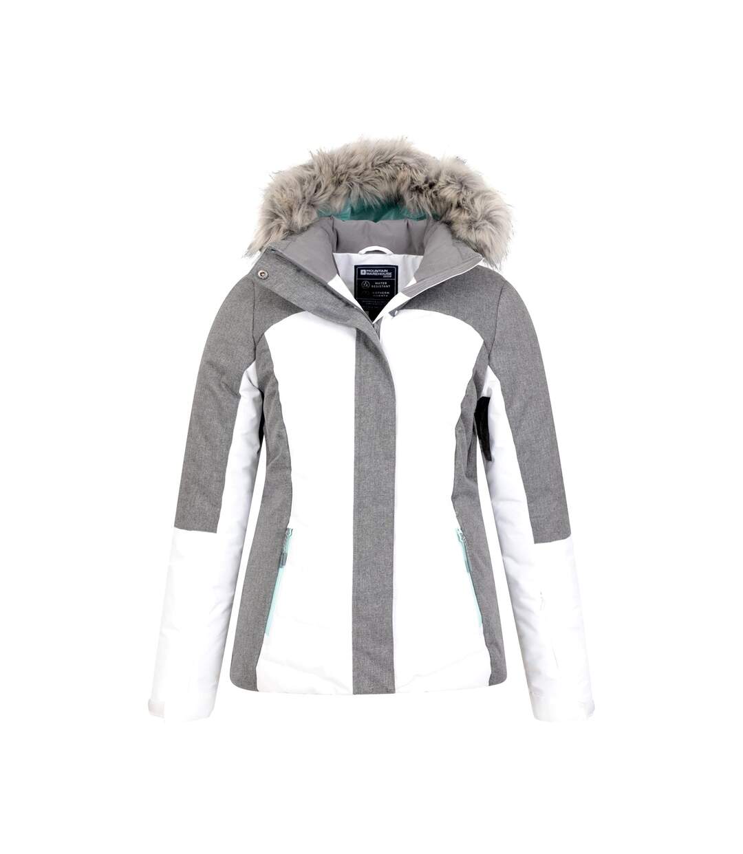 Mountain Warehouse - Blouson de ski PYRENEES - Femme (Blanc) - UTMW2066