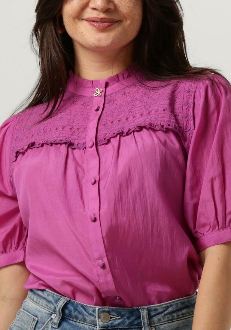 FABIENNE CHAPOT fuchsia fabienne chapot blouse tootsie ss blouse