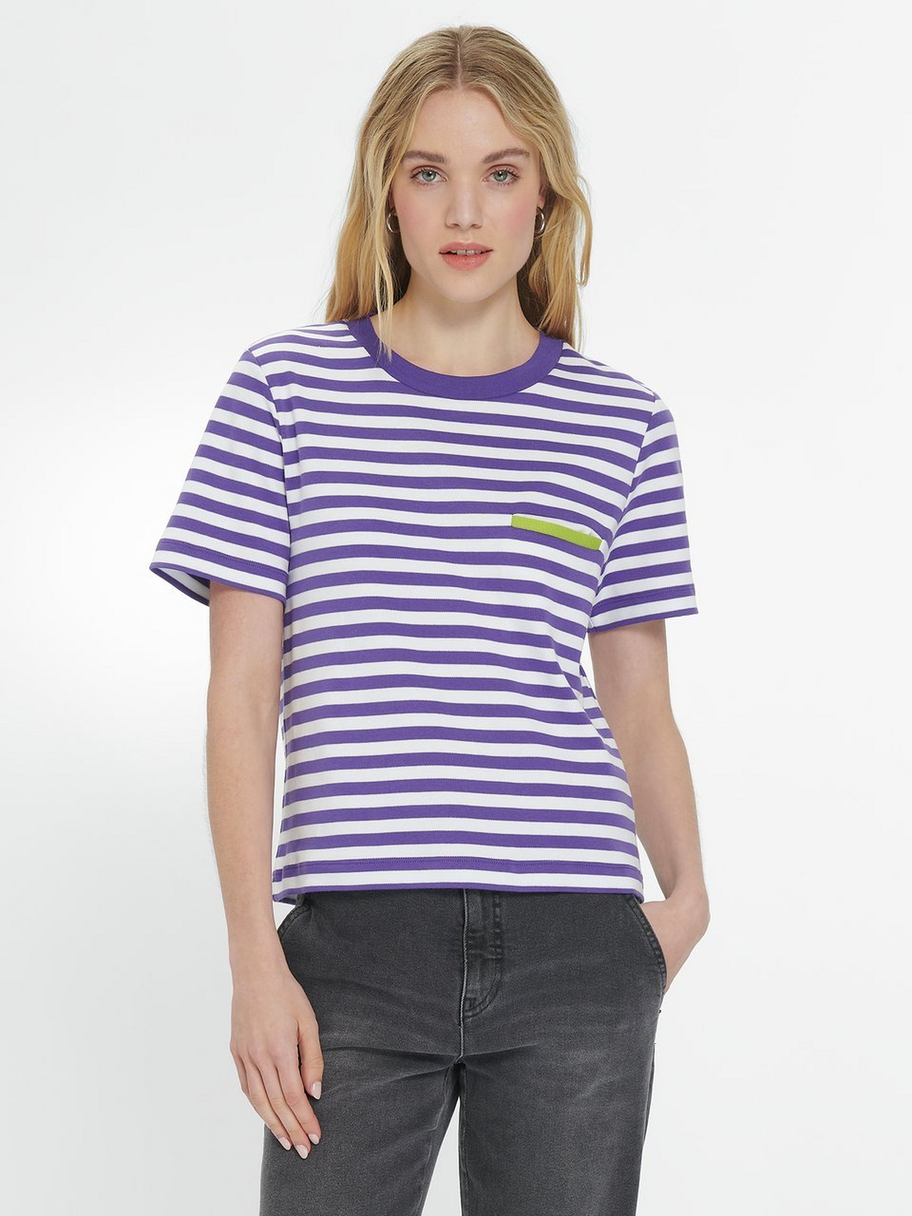 Rundhals-Shirt