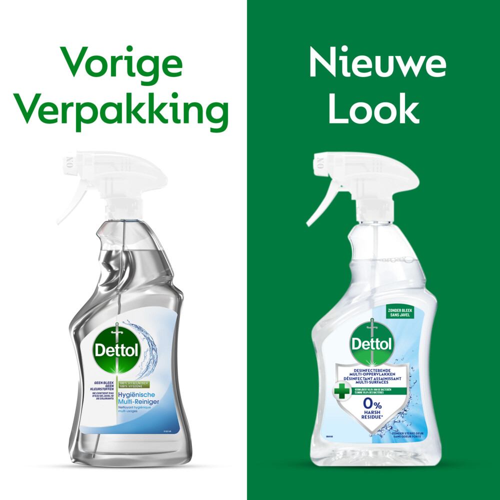 Dettol Desinfecterende Multi-Oppervlakken Spray 750 ml