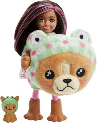 Barbie Cutie Reveal Chelsea Dukke Puppy-Frog