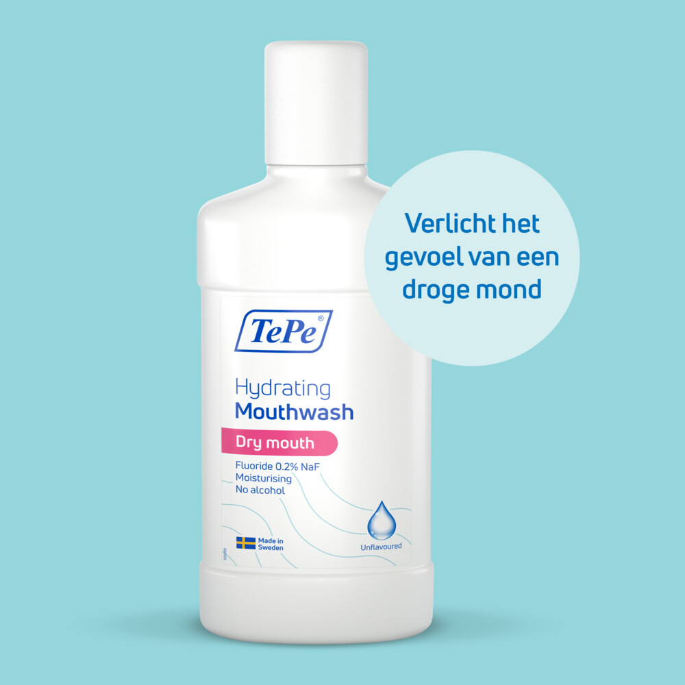 TePe Hydraterende Mondspoeling zonder Smaak500 ml