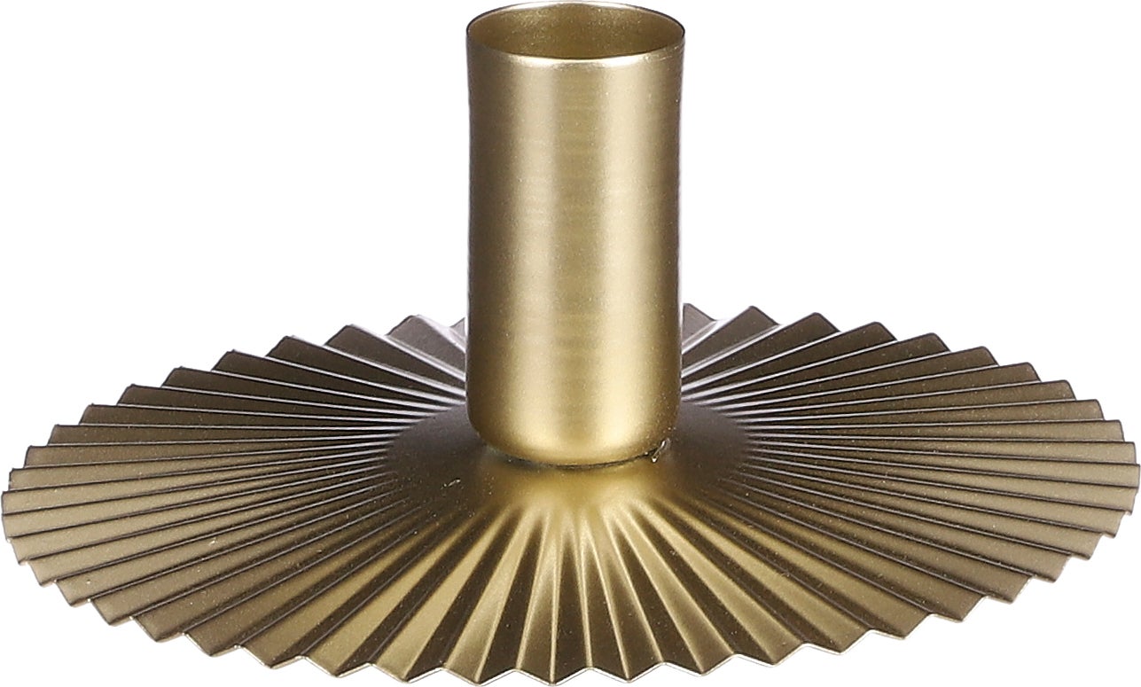 Mica Decorations kandelaar Grisa goud 16,5 x 15 x 8 cm