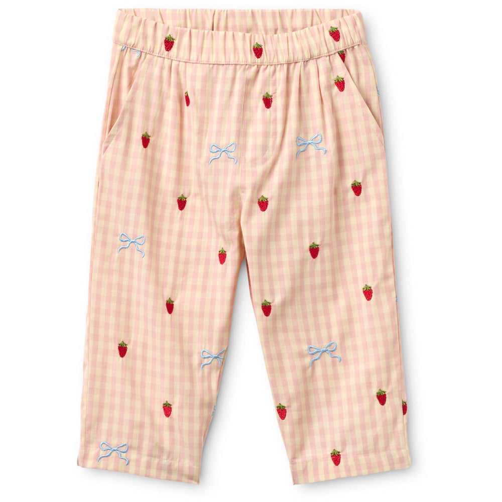 Køb Flöss Berry/bow Gingham Dolly Sløjfe Bukser