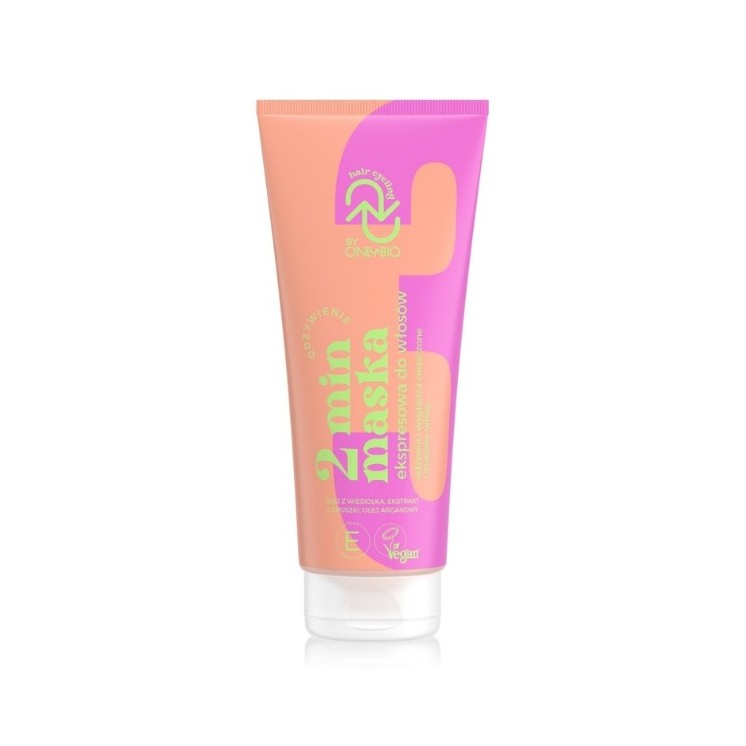 OnlyBio Hair Cycling Nourishment 2-Minuten-Haar-Express-Maske 200 ml