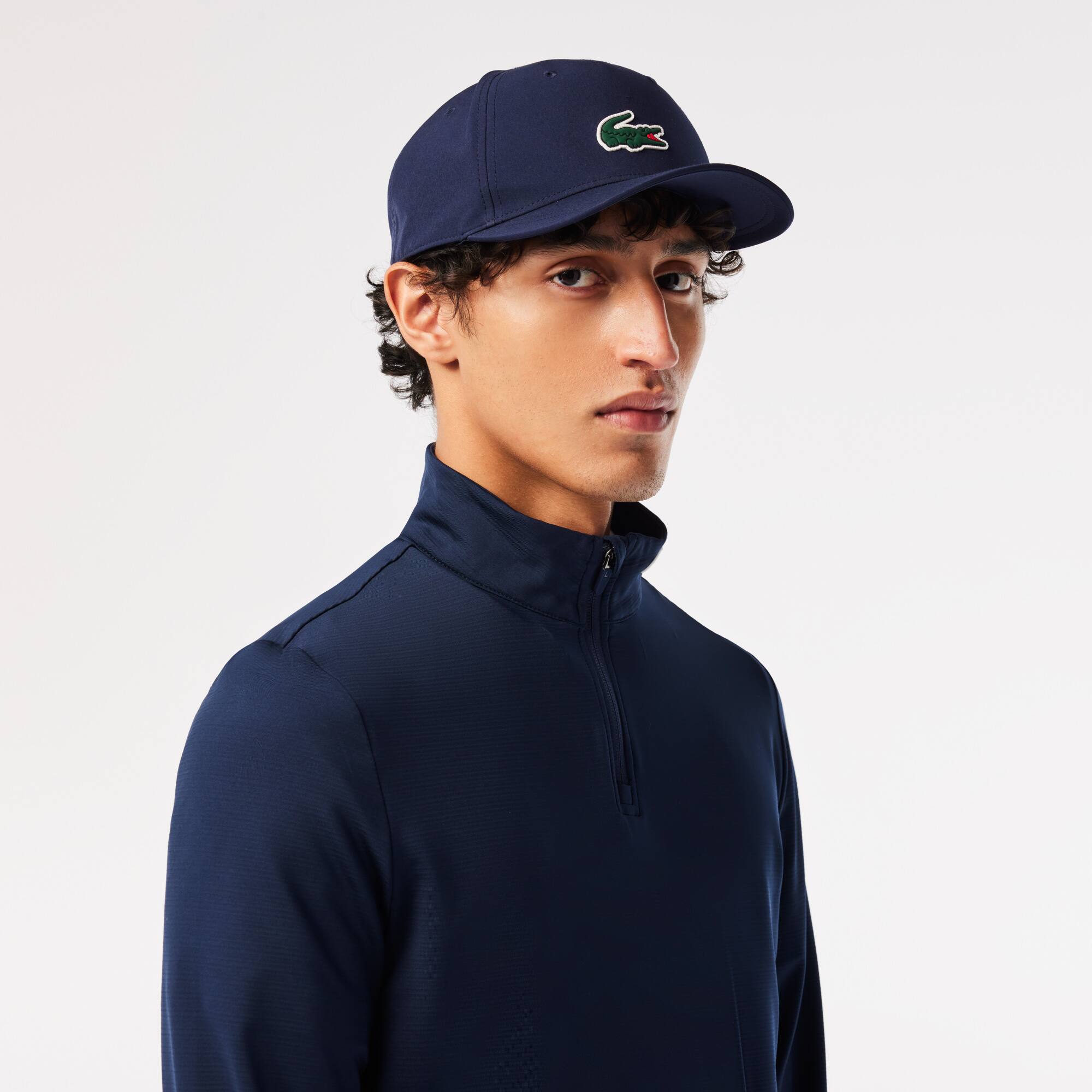 Casquette Golf en tissu déperlant Chapeaux & Casquettes - Bleu - Lacoste - Homme