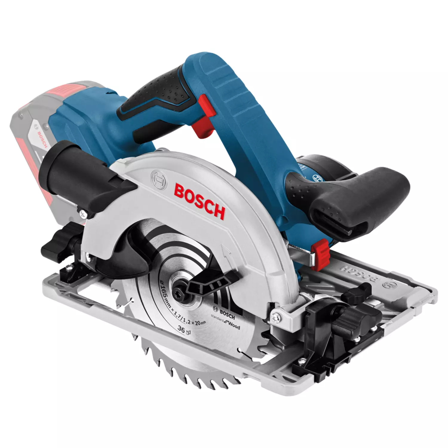 Bosch GKS 18V-57 G 18V Li-Ion Accu cirkelzaag body in L-Boxx - 165mm