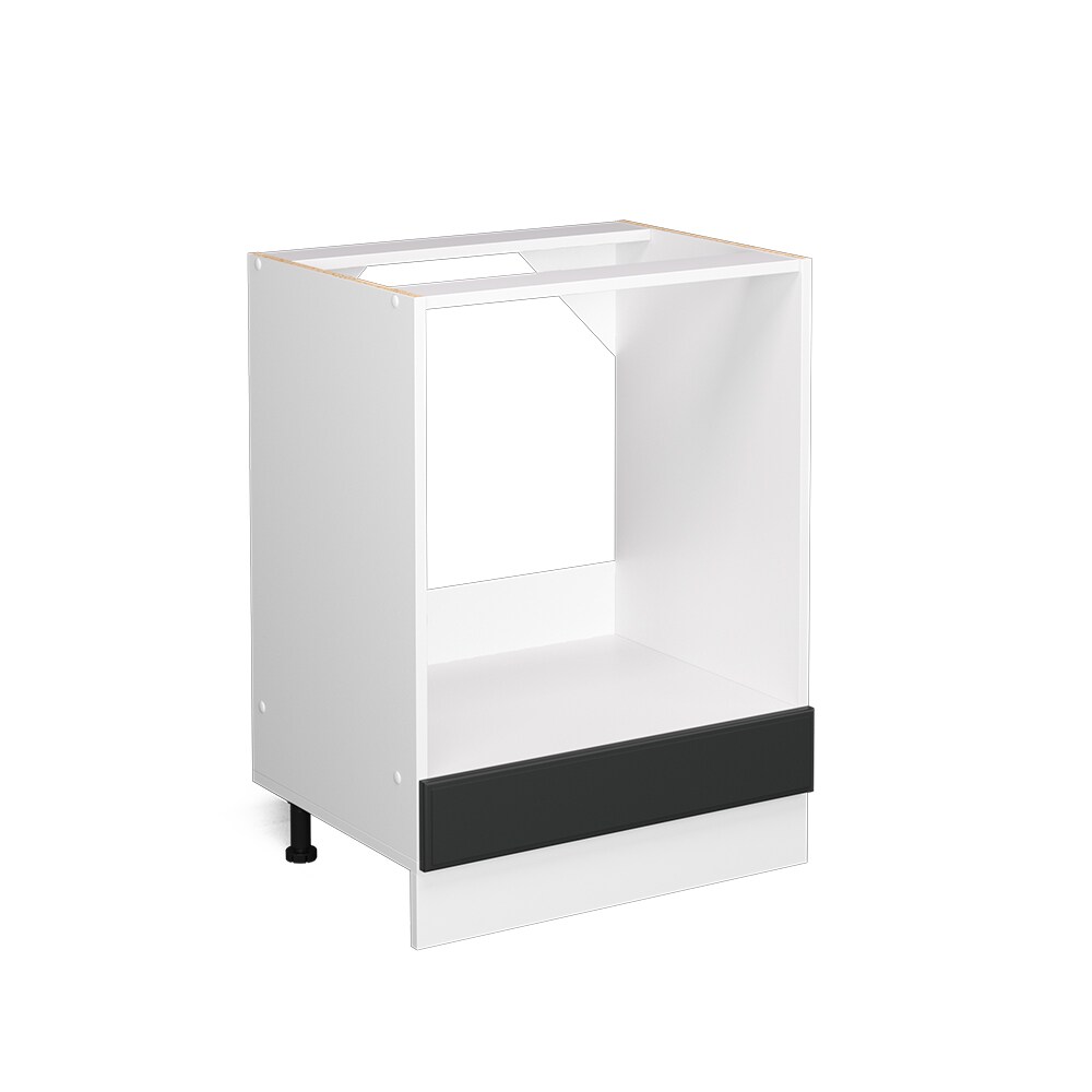 Vicco Herdumbauschrank Küchenschrank Küchenzeile Landhaus R-Line 60 cm Weiß-Anthrazit