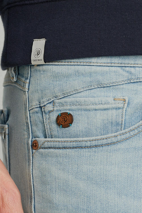 Cast Iron blauwe heren jeans