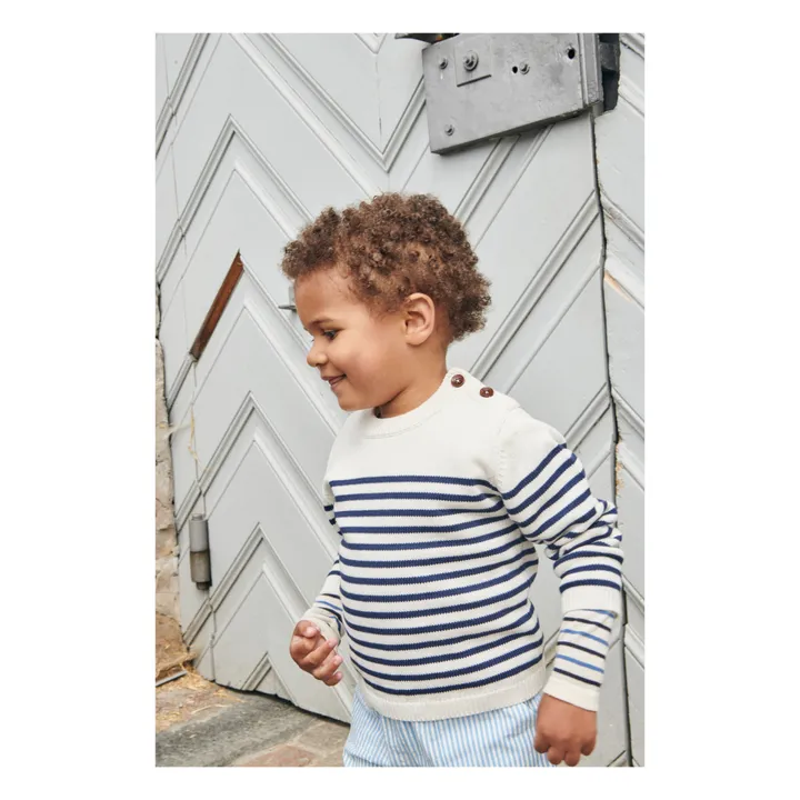 Copenhagen Colors Pull Marinière | Bleu marine