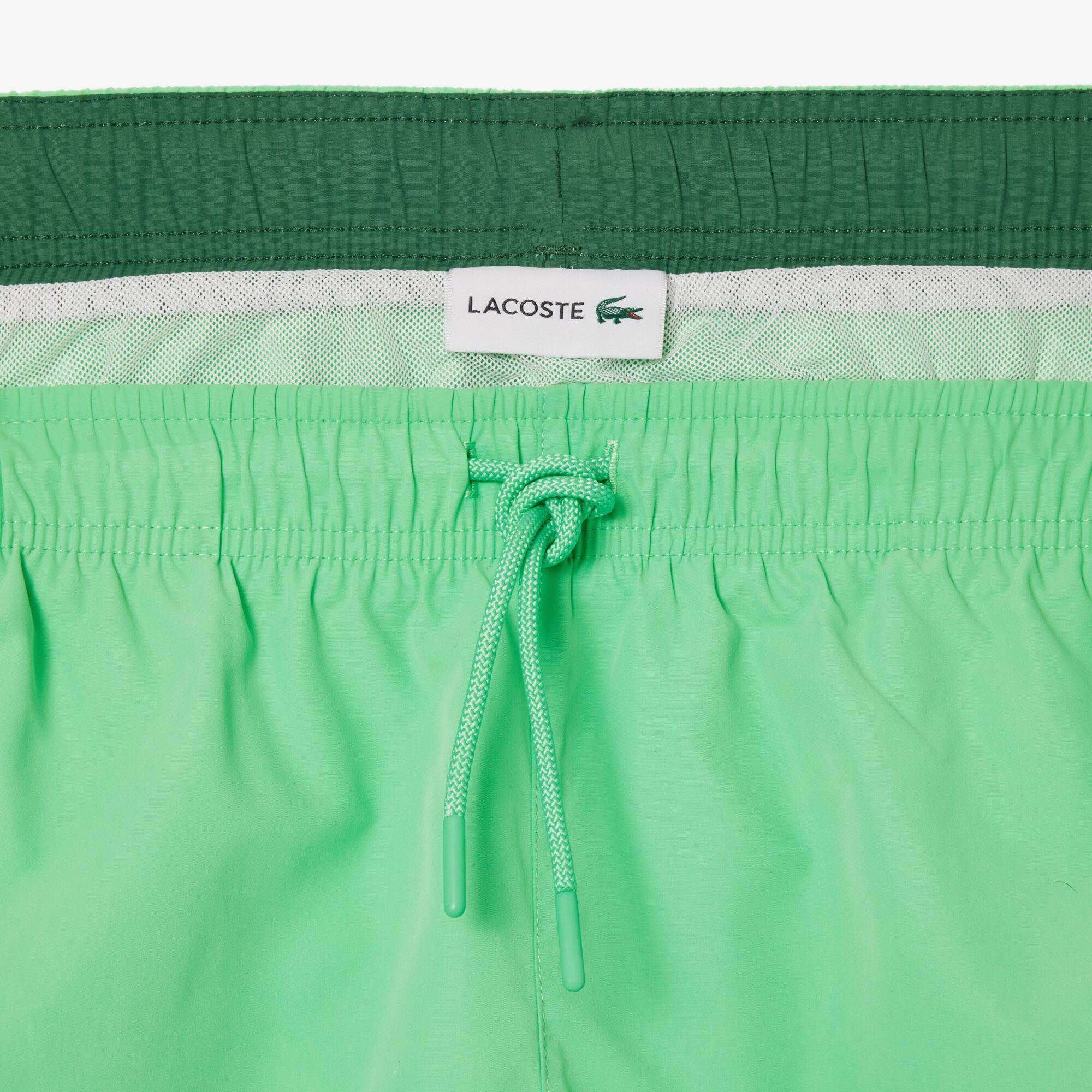 Herren-Badehose mit Quick-Dry Badebekleidung - Grün - Lacoste - Herren