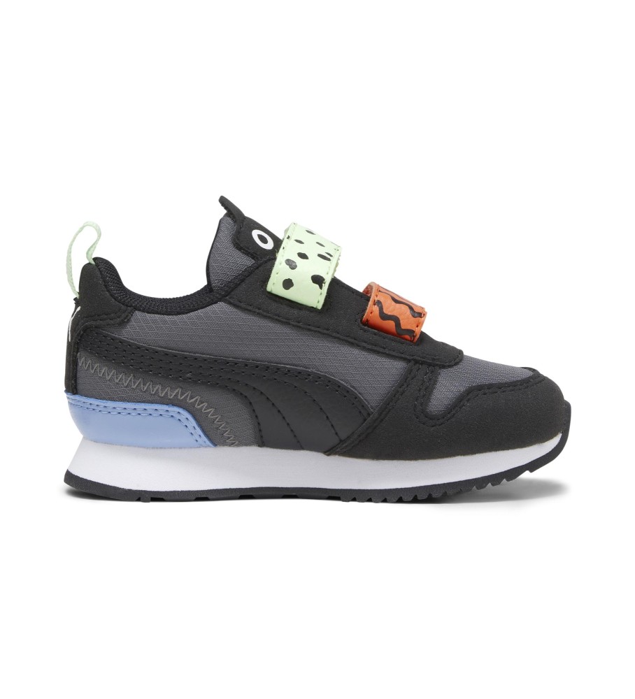 Tênis Puma R78 Mix Match V Cinza Escuro