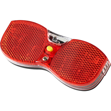 SCO 3 LED cykellygte - baglygte i sort