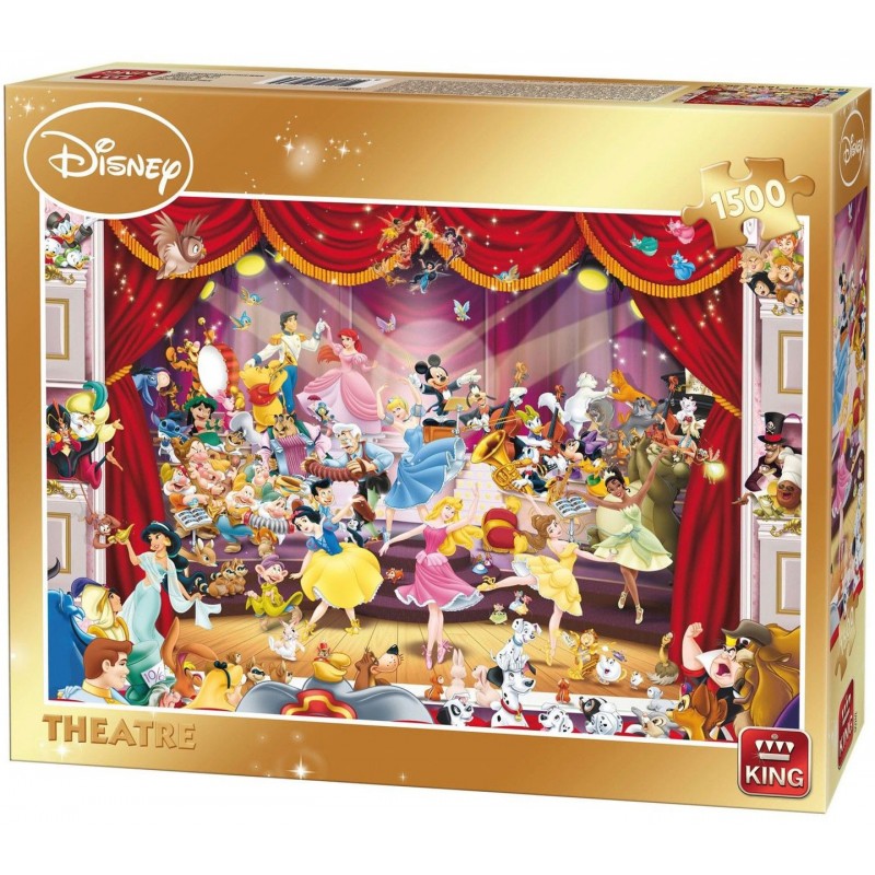 Puzzle 1500 pièces - Theatre Disney