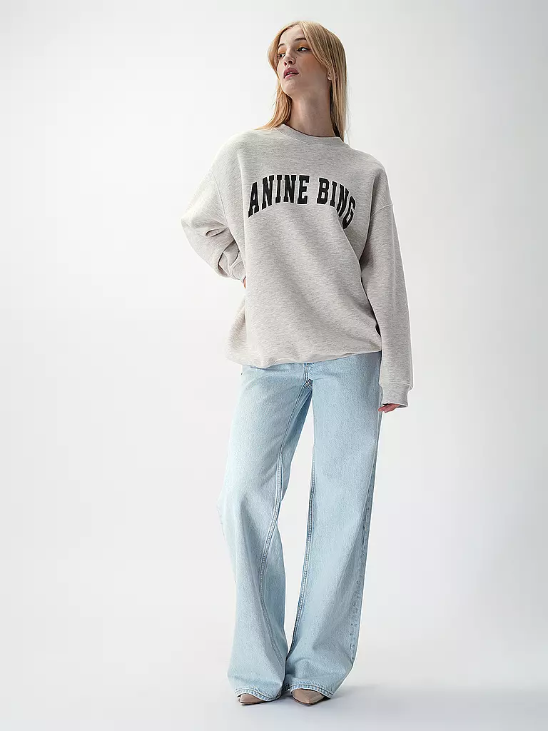ANINE BING Sweatshirt TYLER hellgrau