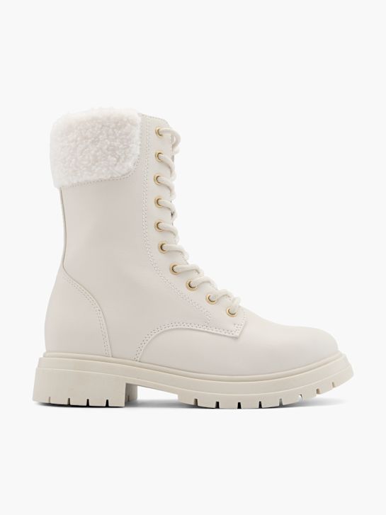 Graceland Hoher Stiefel Creme