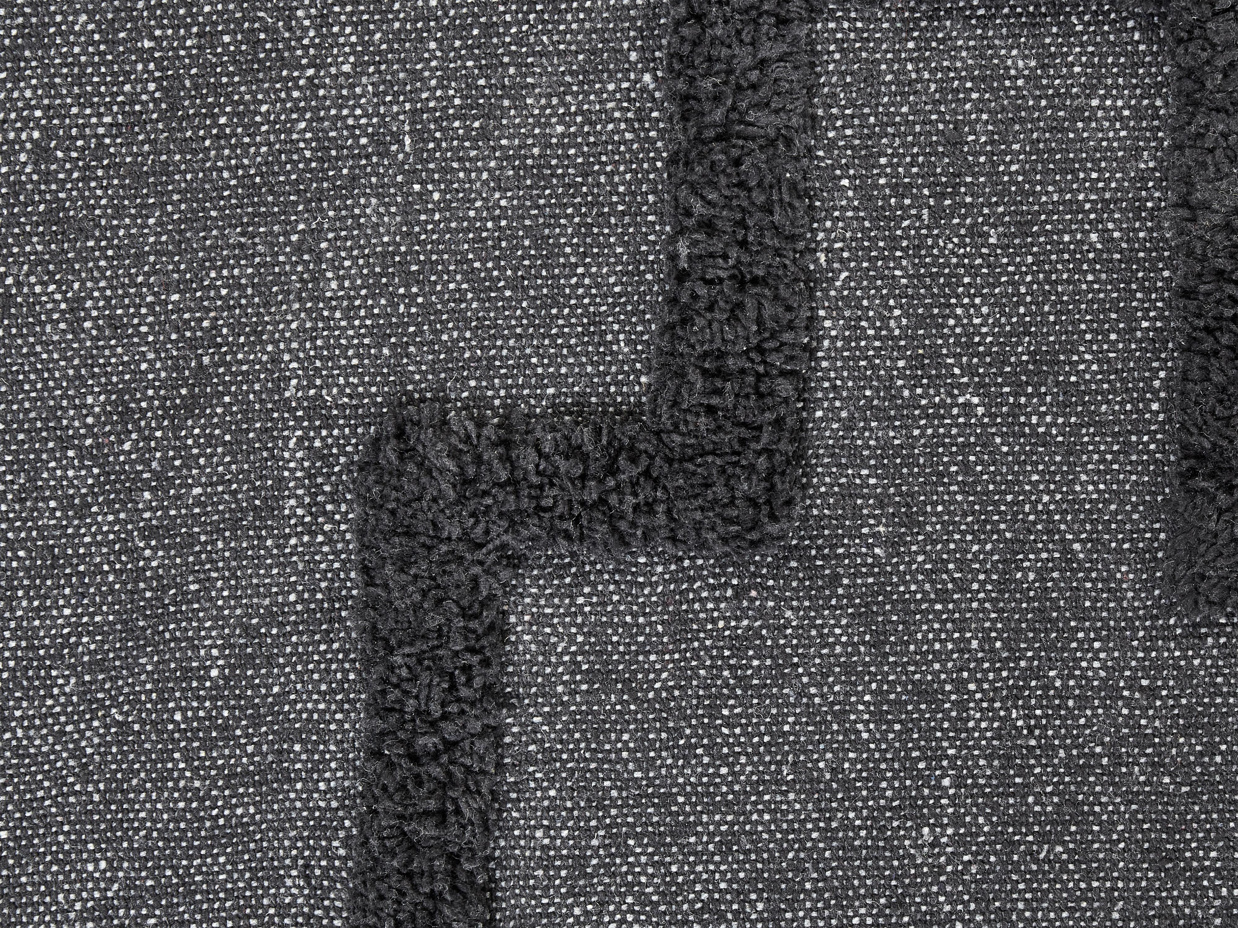 Plaid CHACK Katoen 220 x 240 cm Donkergrijs