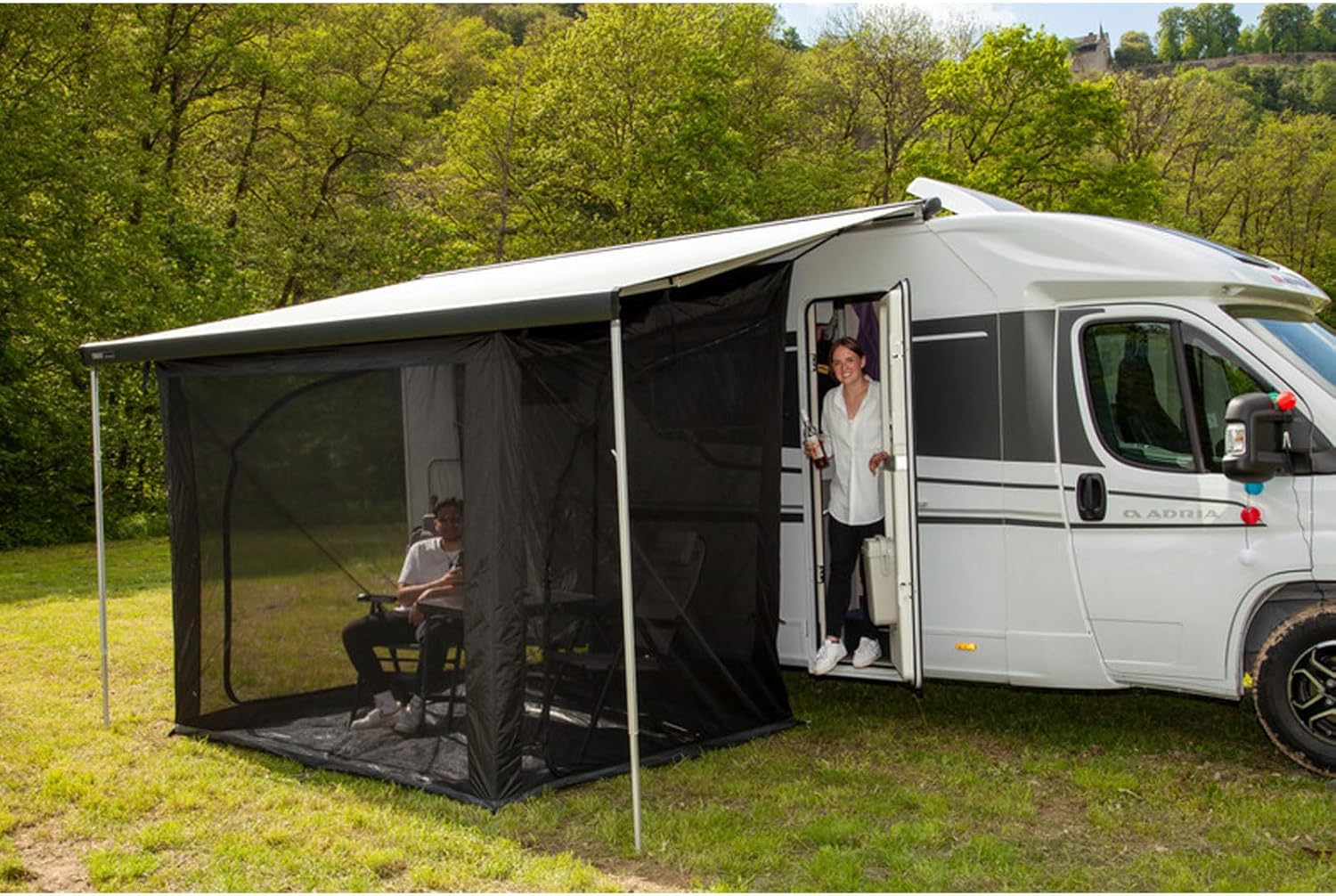 Vorzelt Moskito Free Premium 240/300 Camping Insektenschutz Moskitonetz Zelt für Markise (300)