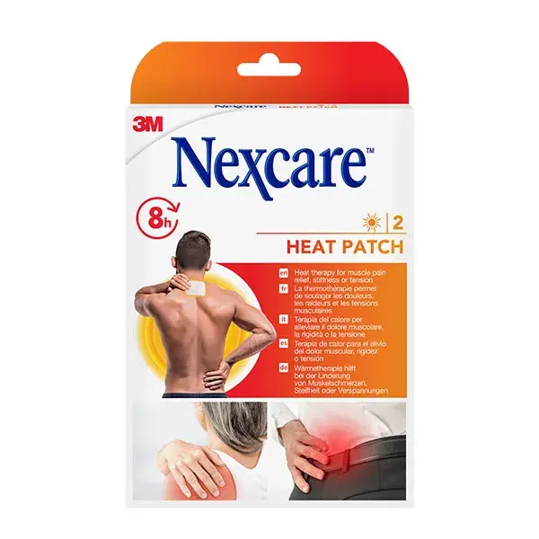 Adesivo térmico Nexcare 3M 9,5 x 13 cm, 2 unidades