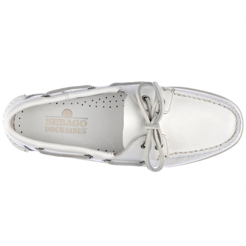 DOCKSIDES CUIR White