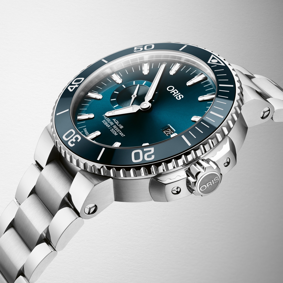 Oris Aquis Small Second, Date