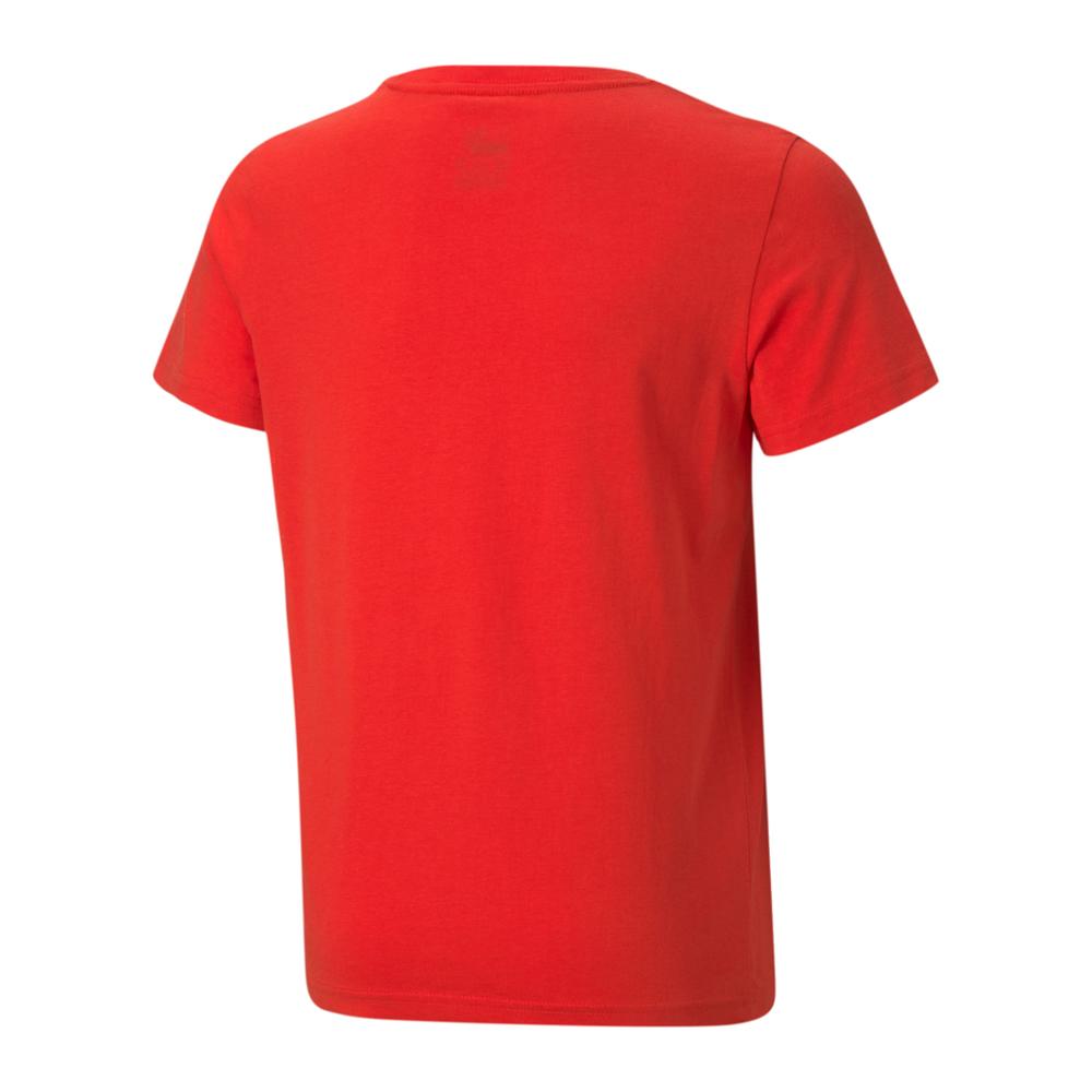 Puma T-shirt Rouge Enfant Puma Small Logo