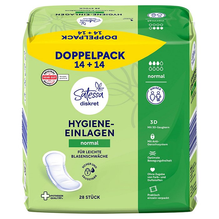 SATESSA Hygiene-Einlagen Doppelpack