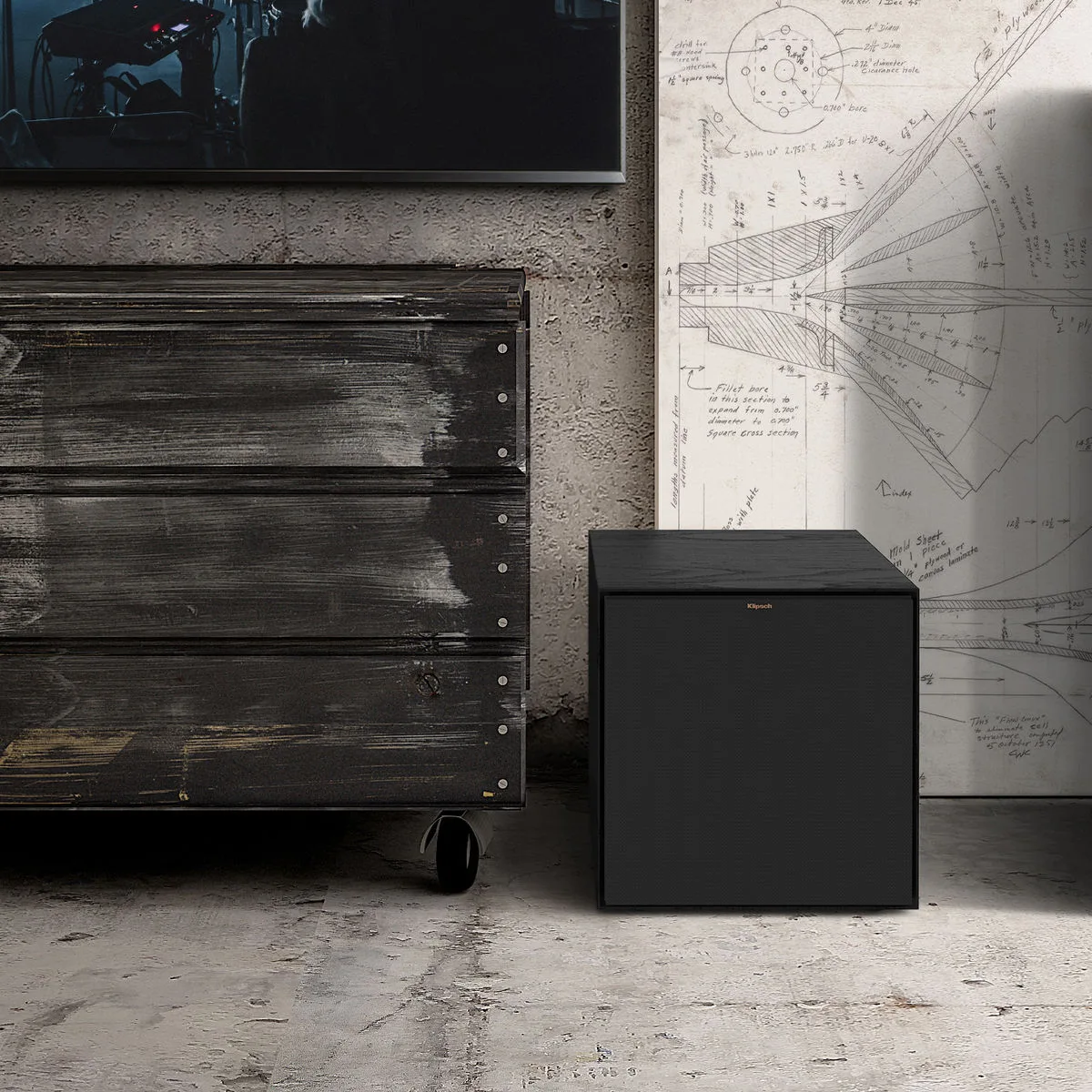 Klipsch R-121SW Caissons de basses