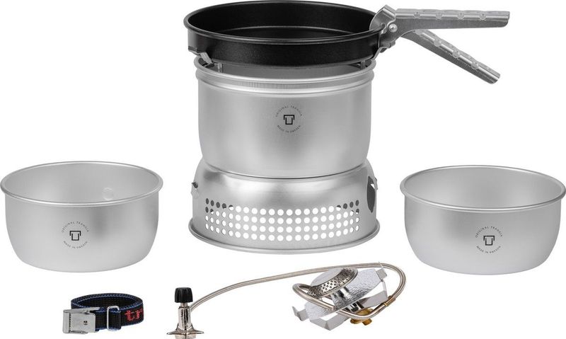 Trangia - 273 - Gaskookstel - Grijs/Wit - Windscherm