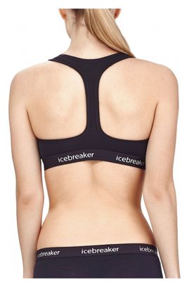 Brassière Icebreaker Sprite Racerback Noir