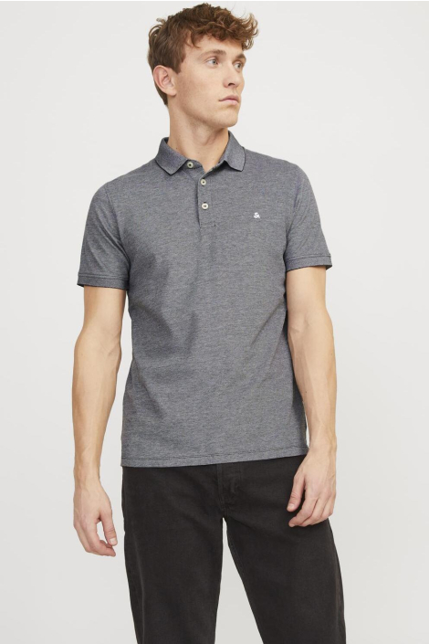 Jack & Jones zwarte heren polo