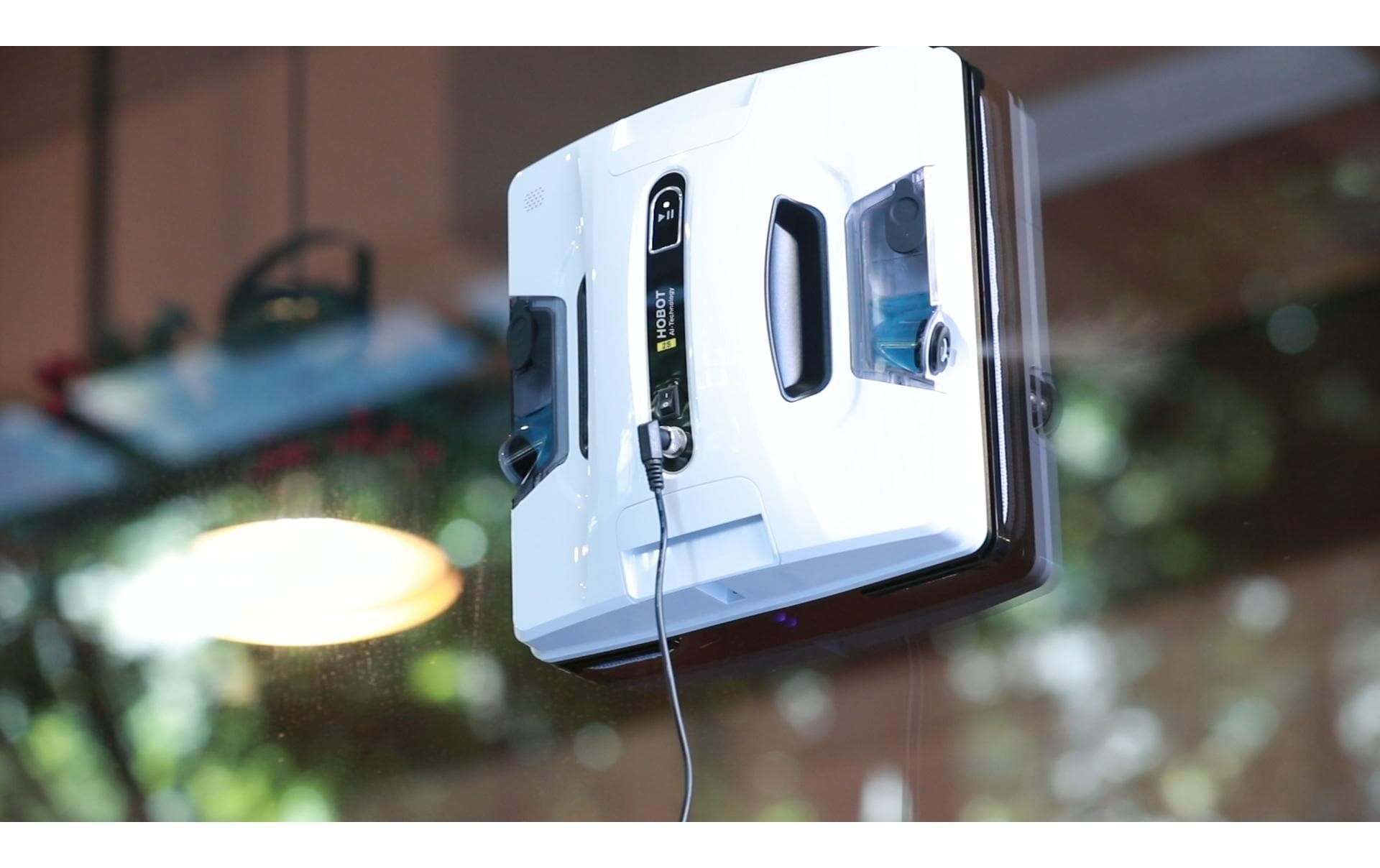 Fensterputzroboter HB2S Weiss-Schwarz<br>Glasreinigungsroboter