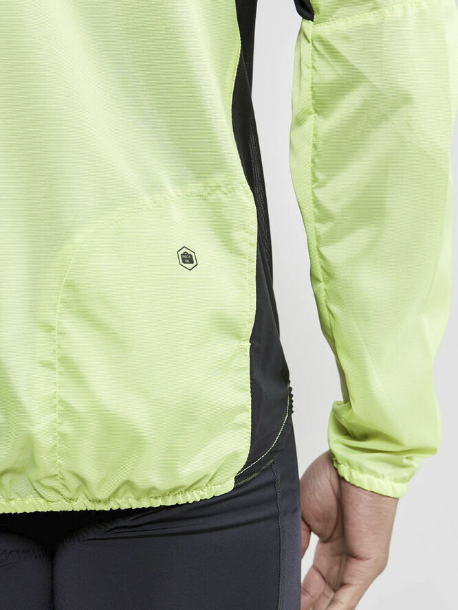 Craft Essense Light Wind Cykeljakke Gul