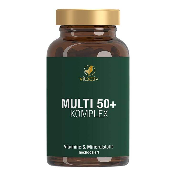 Multi 50 + Vitamin- & Mineralstoff-Komplex Kapseln, 60 St