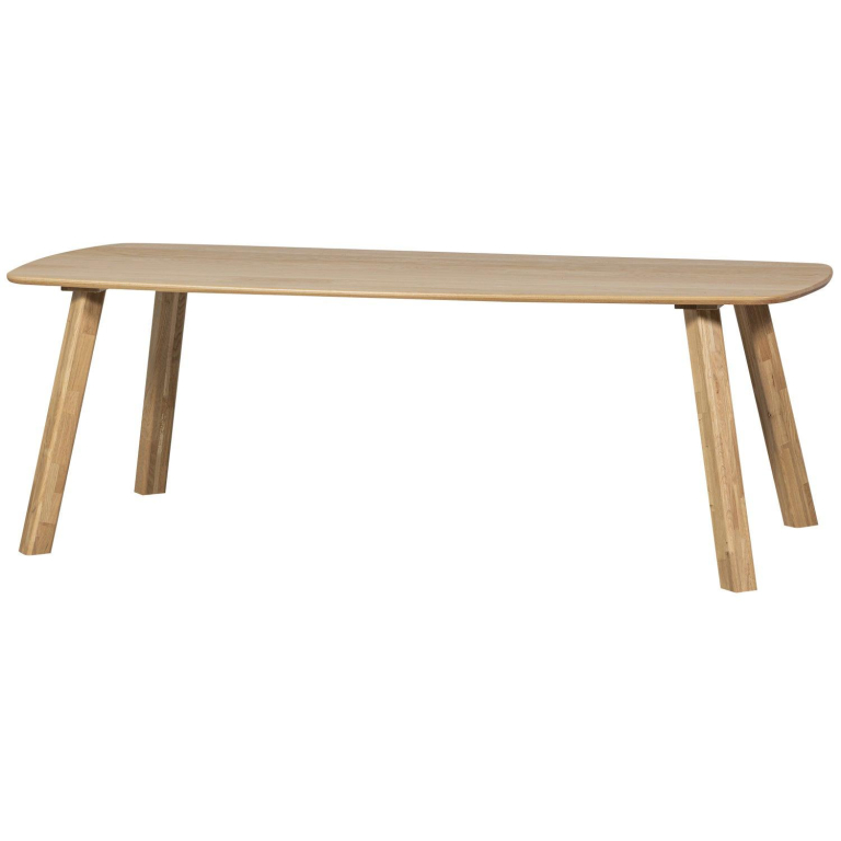 WOOOD Tablo eettafel 220x100 deens ovaal DL naturel